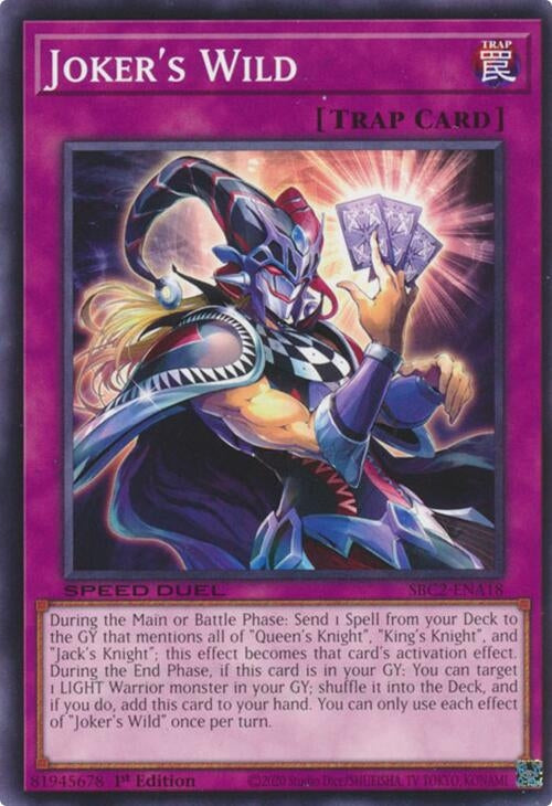 Joker’s Wild (SBC2-ENA18) (SBC2) - YuGiOh Single