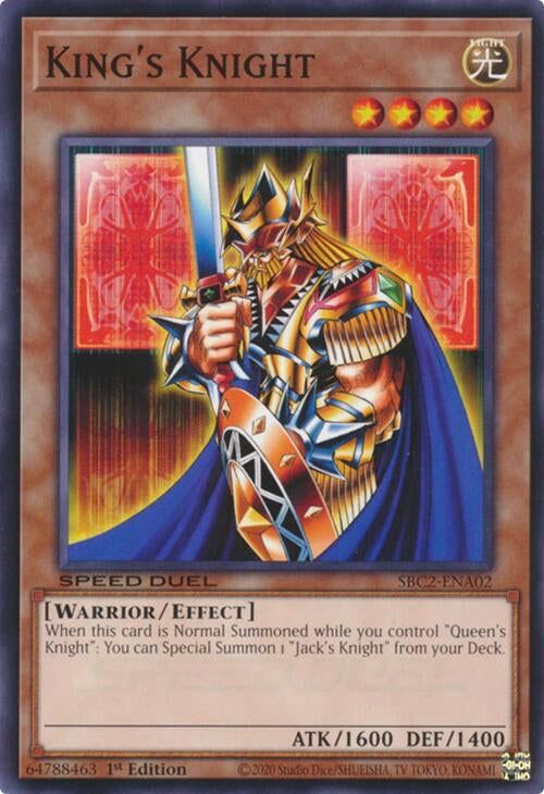 King’s Knight (SBC2-ENA02) (SBC2) - YuGiOh Single