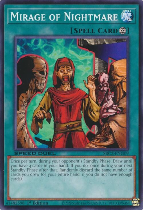 Mirage of Nightmare (SBC2-ENG09) (SBC2) - YuGiOh Single