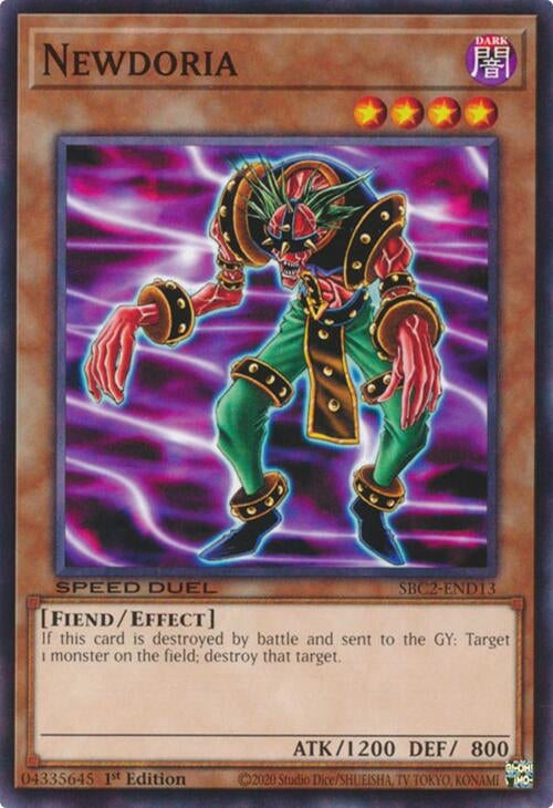 Newdoria (SBC2-END13) (SBC2) - YuGiOh Single