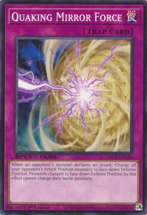 Quaking Mirror Force (SBC2-ENA20) (SBC2) - YuGiOh Single