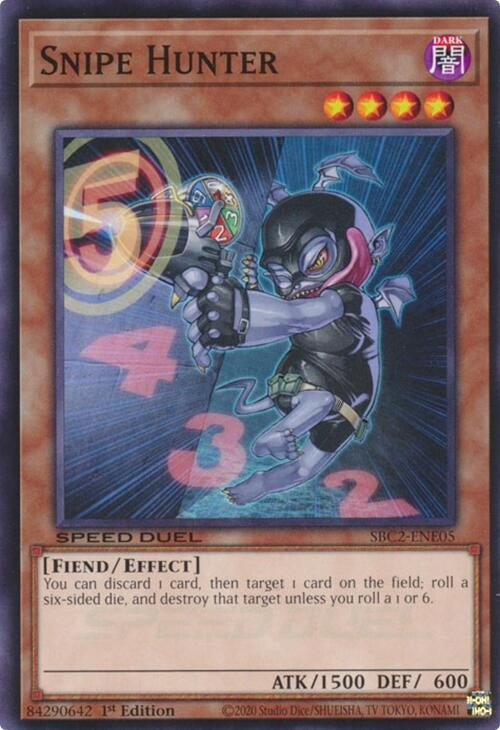 Snipe Hunter (SBC2-ENE05) (SBC2) - YuGiOh Single