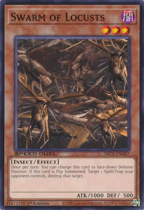 Swarm of Locusts (SBC2-ENG07) (SBC2) - YuGiOh Single