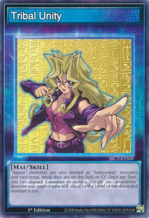 Tribal Unity (SBC2-ENS08) (SBC2) - YuGiOh Single