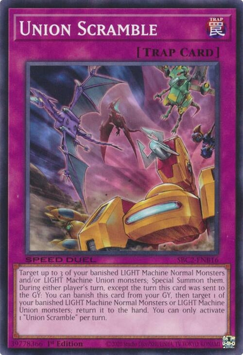 Union Scramble (SBC2-ENB16) (SBC2) - YuGiOh Single