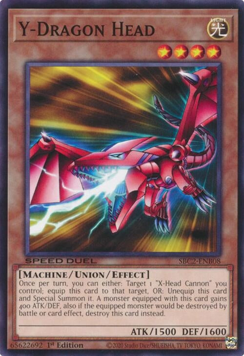Y-Dragon Head (SBC2-ENB08) (SBC2) - YuGiOh Single