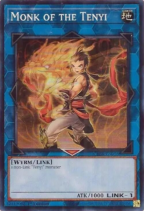 Image for Monk of the Tenyi (SR) (CRBR-EN056) (Crossover Breakers) - YuGiOh