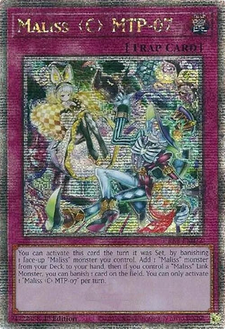 Maliss C MTP-07 (Quarter Century Secret Rare) (CRBR-EN022) - YuGiOh Single