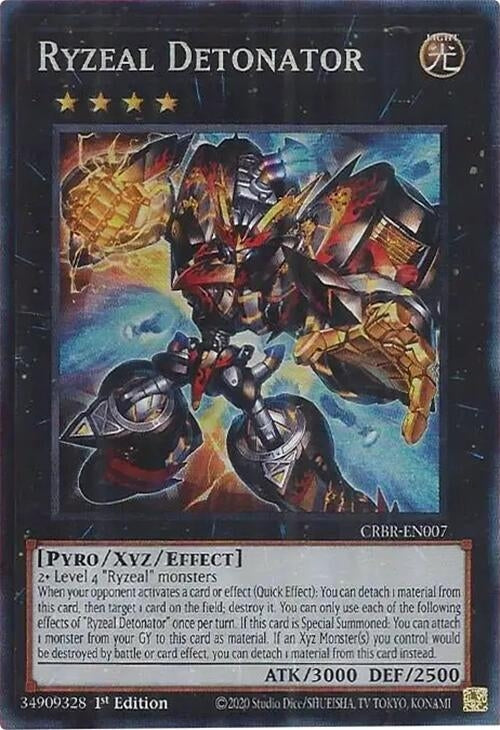 Ryzeal Detonator (CR) (CRBR-EN007) - YuGiOh Single