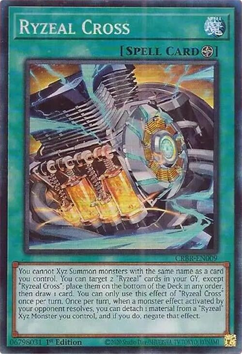 Ryzeal Cross (CR) (CRBR-EN009) - YuGiOh Single
