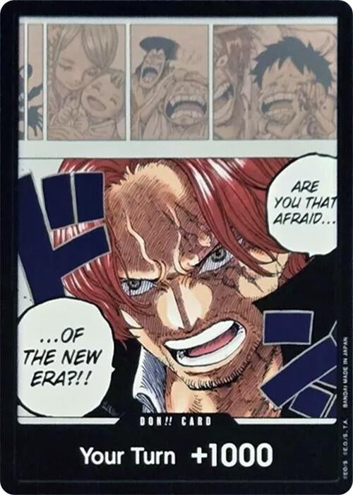 DON!! Card (Alternate Art) (OP09) - One Piece Card Game Single