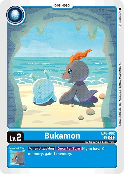 Bukamon (EX8-002 U) - Digimon Card Game Single