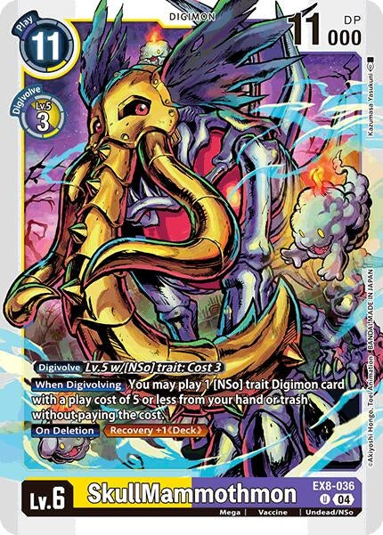 SkullMammothmon (EX8-036 U) - Digimon Card Game Single