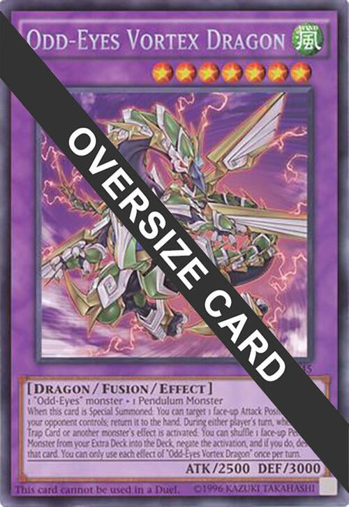 Odd-Eyes Vortex Dragon (Oversized) (DOCS-EN045) (MISC) - YuGiOh Single