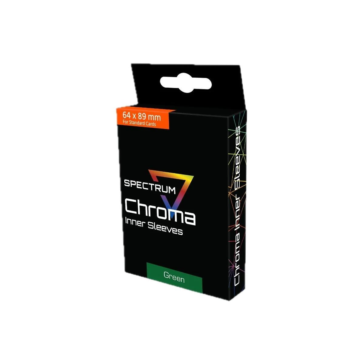 Image for BCW Chroma Inner Sleeve - Glossy Small - 100ct. Box (Green) - Card Sleeves