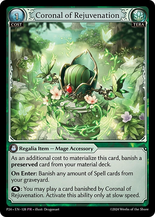 Image for Coronal of Rejuvenation (128) (Promotional Cards) - Grand Archive TCG