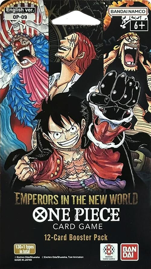 Emperors in the New World - Sleeved Booster Pack (OP09) - One Piece Card Game Sealed