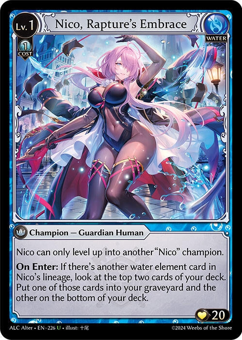 Nico, Rapture's Embrace (226) (Alchemical Revolution Alter Edition)