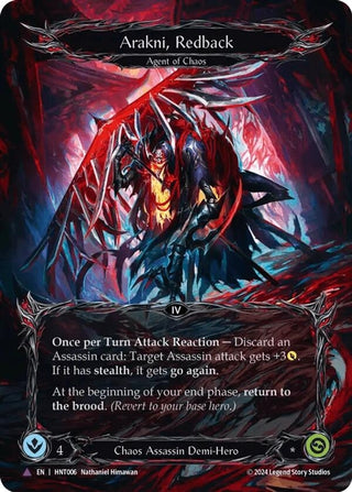 Arakni Redback (Marvel) (HNT006) - Flesh and Blood TCG Single