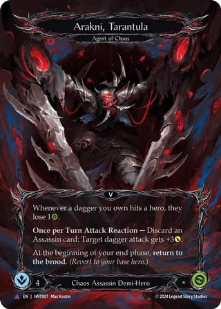 Arakni Tarantula (Marvel) (HNT007) - Flesh and Blood TCG Single