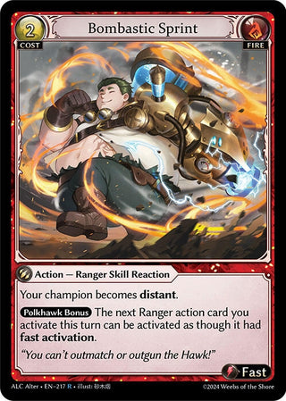 Bombastic Sprint (217) (Alchemical Revolution Alter Edition)