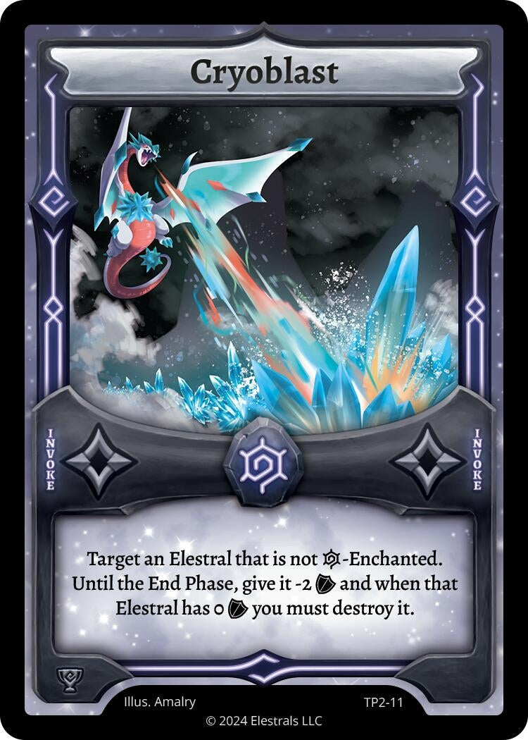 Image for Cryoblast (TP2-11) (Organized Play Series 2) - Elestrals