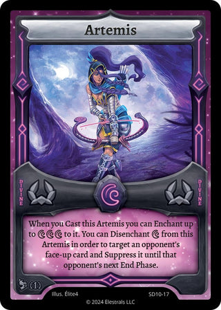 Image for Artemis (SD10-17) (Fulgoryx Starter Deck) - Elestrals