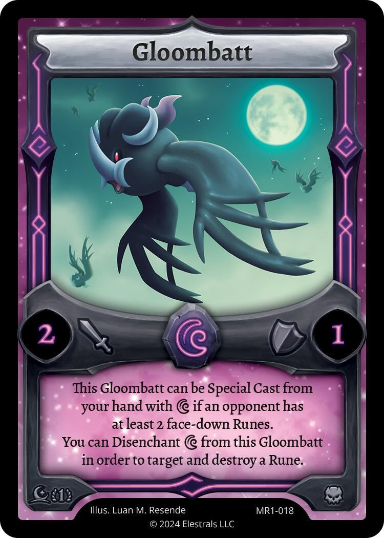 Image for Gloombatt (MR1-018) (Moonrise) - Elestrals