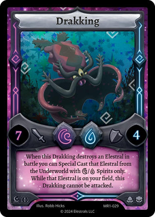 Image for Drakking (MR1-029) (Moonrise) - Elestrals