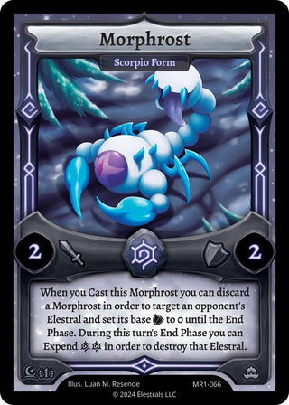 Image for Morphrost - Scorpio Form (MR1-066) (Moonrise) - Elestrals