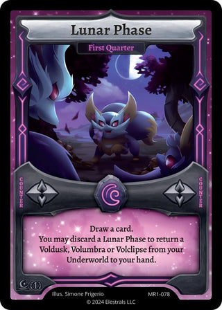 Image for Lunar Phase - First Quarter (MR1-078) (Moonrise) - Elestrals