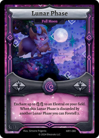 Image for Lunar Phase - Full Moon (MR1-080) (Moonrise) - Elestrals