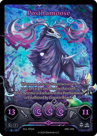 Image for Posthumoose (Full Art) (MR1-095) (Moonrise) - Elestrals