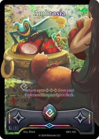 Image for Ambrosia (Full Art) (MR1-105) (Moonrise) - Elestrals