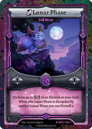 Image for Lunar Phase - Full Moon (Stellar) (MR1-124) (Moonrise) - Elestrals