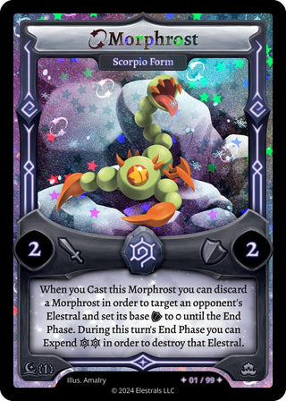 Image for Morphrost - Scorpio Form (Serialized) (/99) (Moonrise) - Elestrals
