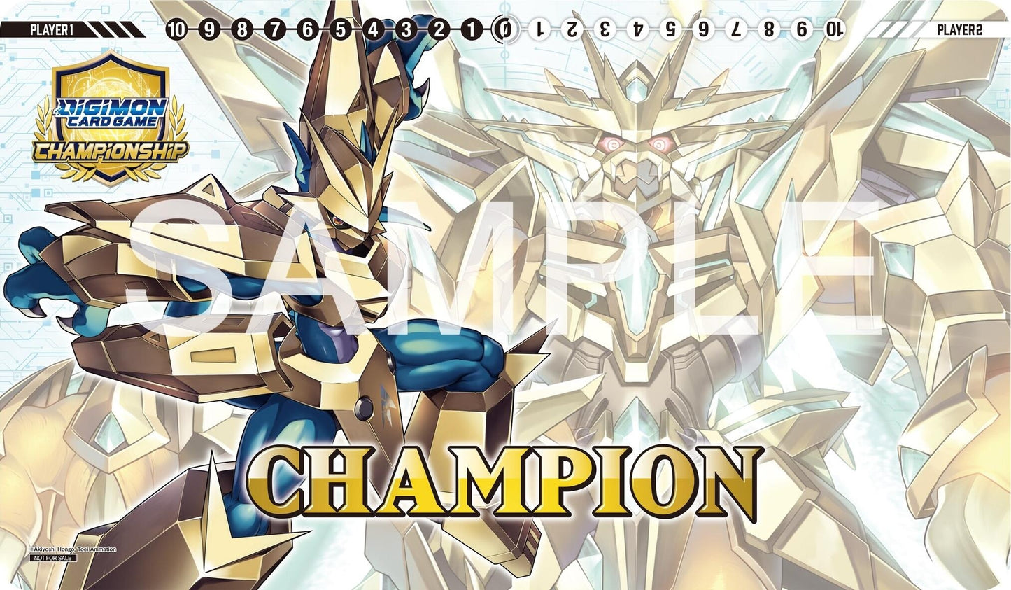 Digimon Card Game: 2024 Final Championships Champion Playmat - Playmats Sealed