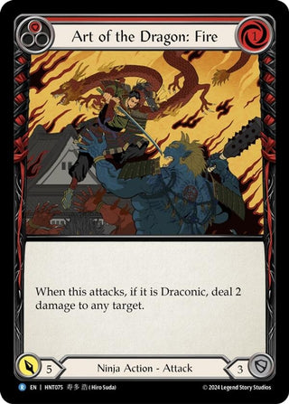 Art of the Dragon: Fire (HNT075) - Flesh and Blood TCG Single