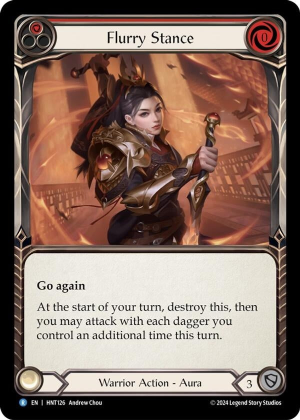 Flurry Stance (HNT126) - Flesh and Blood TCG Single
