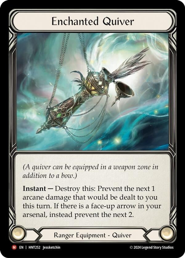 Enchanted Quiver (HNT252) - Flesh and Blood TCG Single
