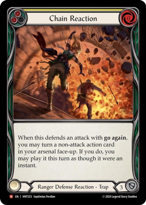 Chain Reaction (HNT253) - Flesh and Blood TCG Single