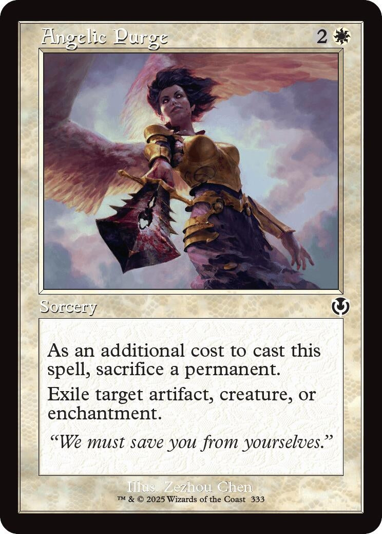 Angelic Purge (Retro Frame) (333) (INR) - MTG Single