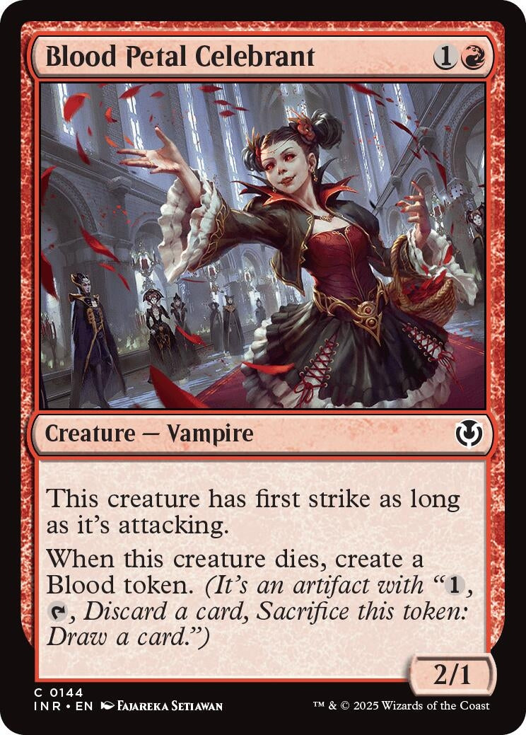 Blood Petal Celebrant (144) (INR) - MTG Single
