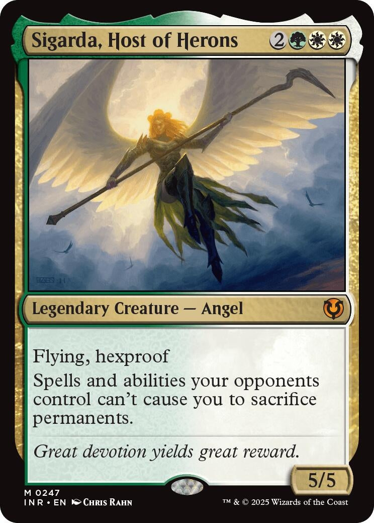 Sigarda Host of Herons (247) (INR) - MTG Single