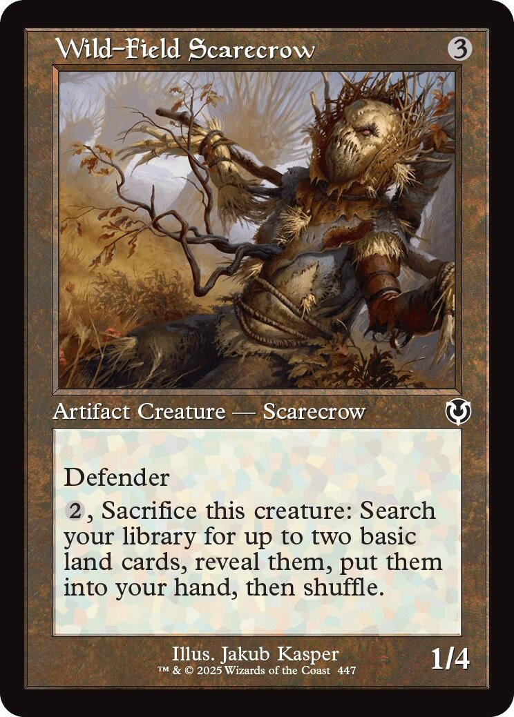 Image for Wild-Field Scarecrow (Retro Frame) (447) (Innistrad Remastered) - Magic: The Gathering
