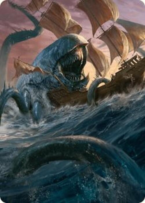 Image for Hullbreaker Horror Art Card (5) (Art Series: Innistrad Remastered) - Magic: The Gathering