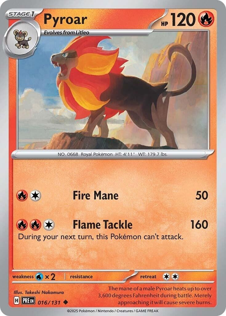 Pyroar (016/131) (SV: Prismatic Evolutions)