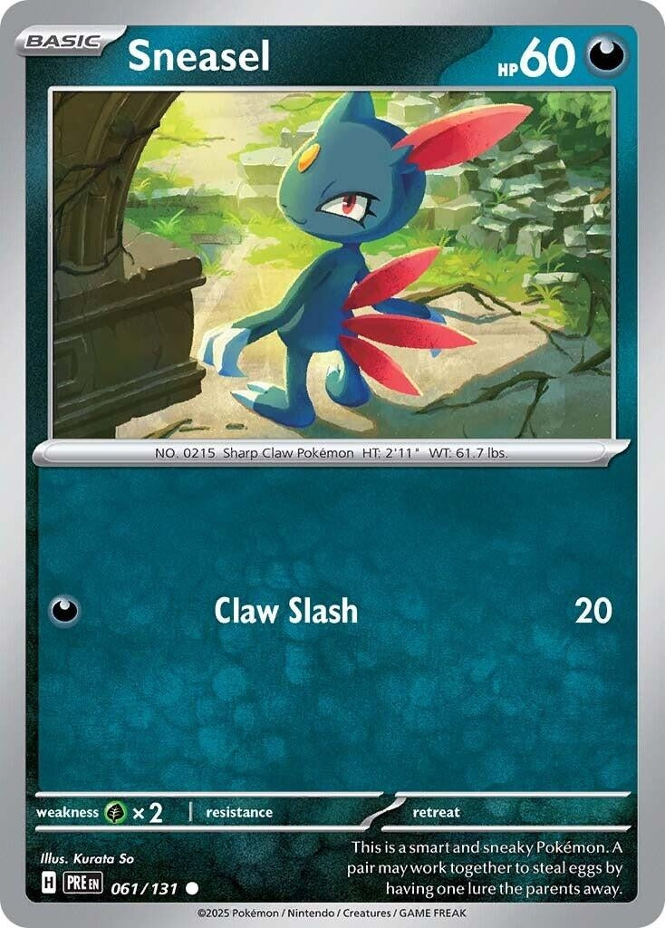 Sneasel (061/131) (SV: Prismatic Evolutions)