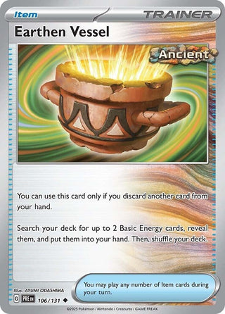 Earthen Vessel (106/131) (SV: Prismatic Evolutions)