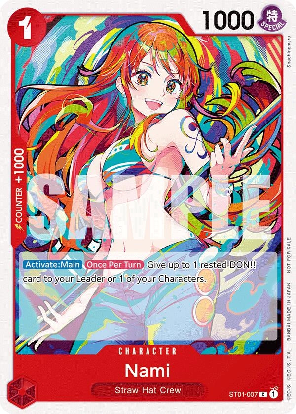 Image for Nami (2025 New Year Event) (ST01-007) (One Piece Promotion Cards) - One Piece Card Game